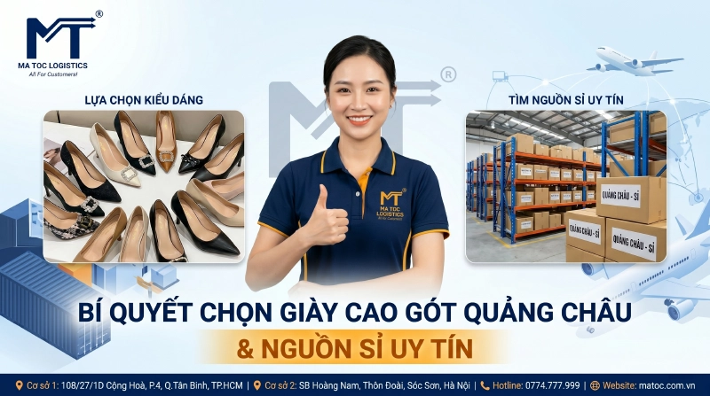 giày cao gót quảng châu