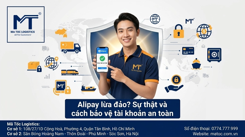 Alipay lừa đảo