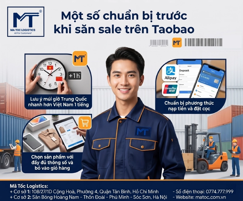 Một số chuẩn bị trước khi săn sale trên Taobao Một số chuẩn bị trước khi săn sale trên Taobao