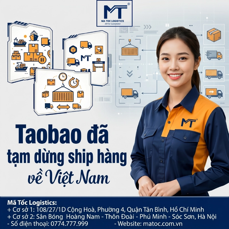 Taobao đã dừng ship hàng về Việt Nam Taobao đã dừng ship hàng về Việt Nam